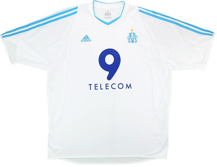 Camisa I Olympique de Marseille 2003 2004 Adidas retro